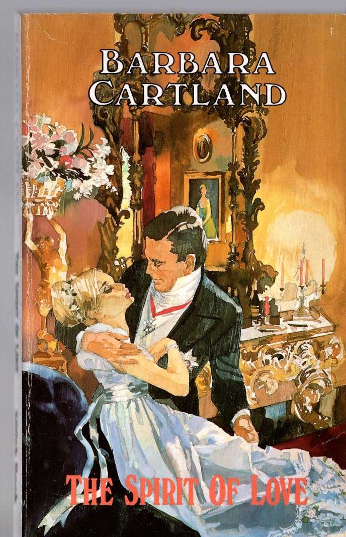 Barbara Cartland  THE SPIRIT OF LOVE front book cover image