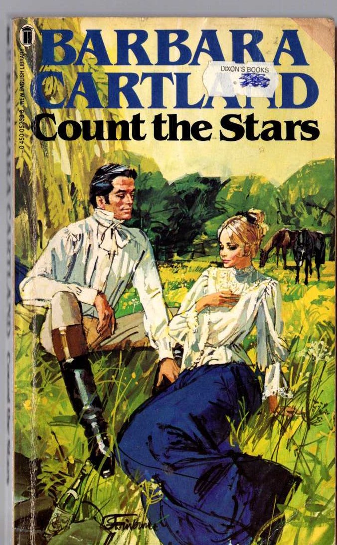 Barbara Cartland  COUNT THE STARS front book cover image