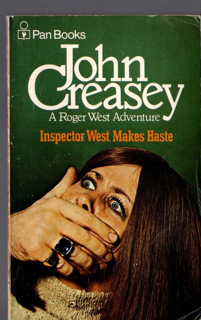 John Creasey  INSPECTOR WESY MAKES HASTE front book cover image