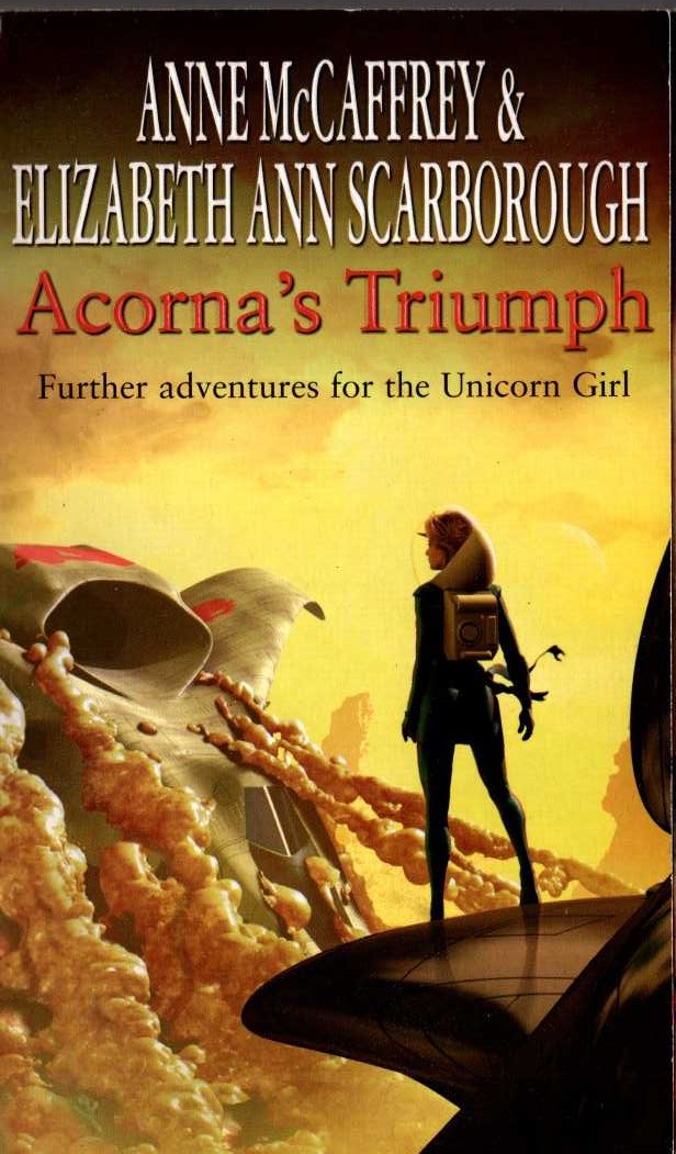 Anne McCaffrey  ACORNA'S TRIUMPH front book cover image