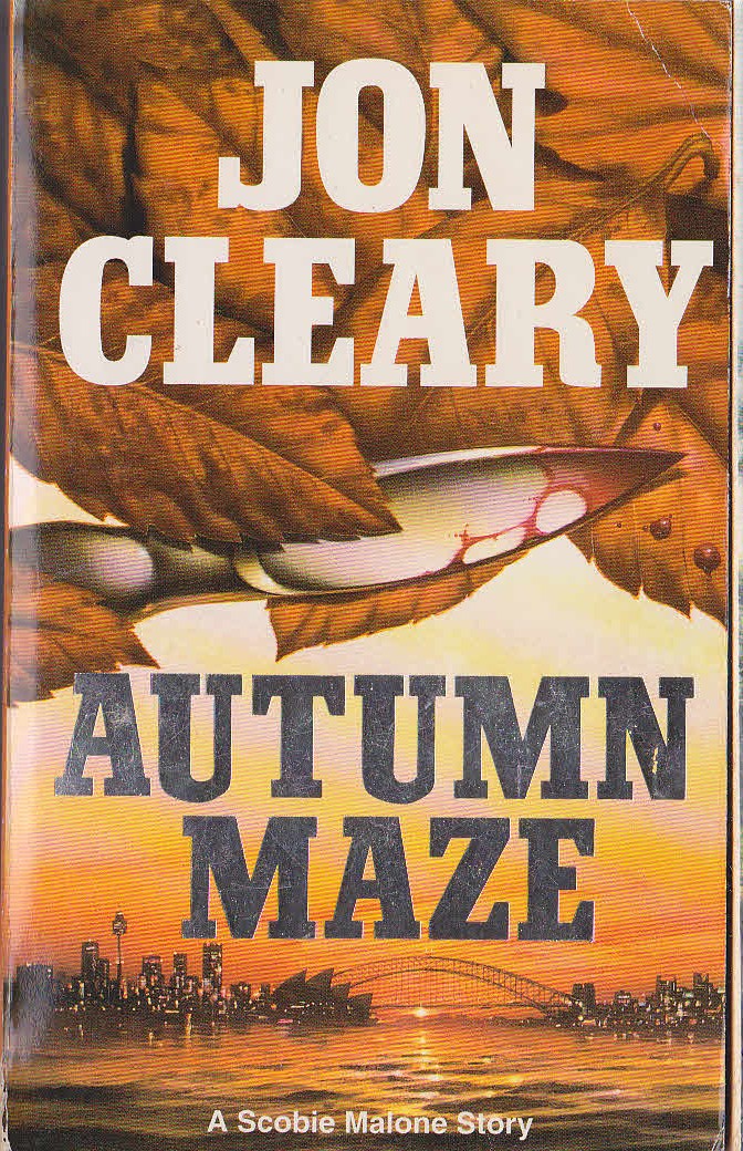 Jon Cleary  AUTUMN MAZE front book cover image