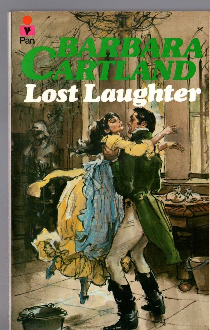 Barbara Cartland  LOST LAUGHTER front book cover image