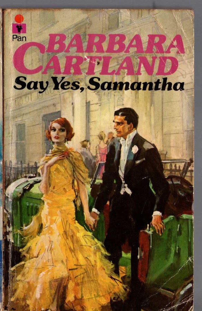 Barbara Cartland  SAY YES, SAMANTHA front book cover image