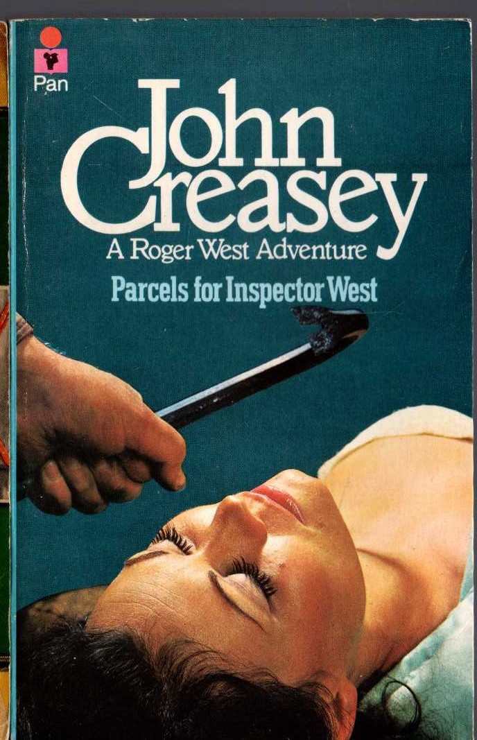 John Creasey  PARCELS FOR INSPECTOR WEST front book cover image