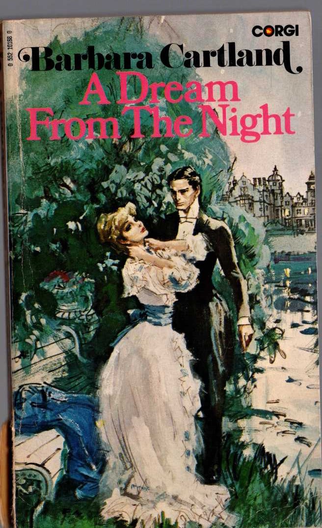 Barbara Cartland  A DREAM FROM THE NIGHT front book cover image