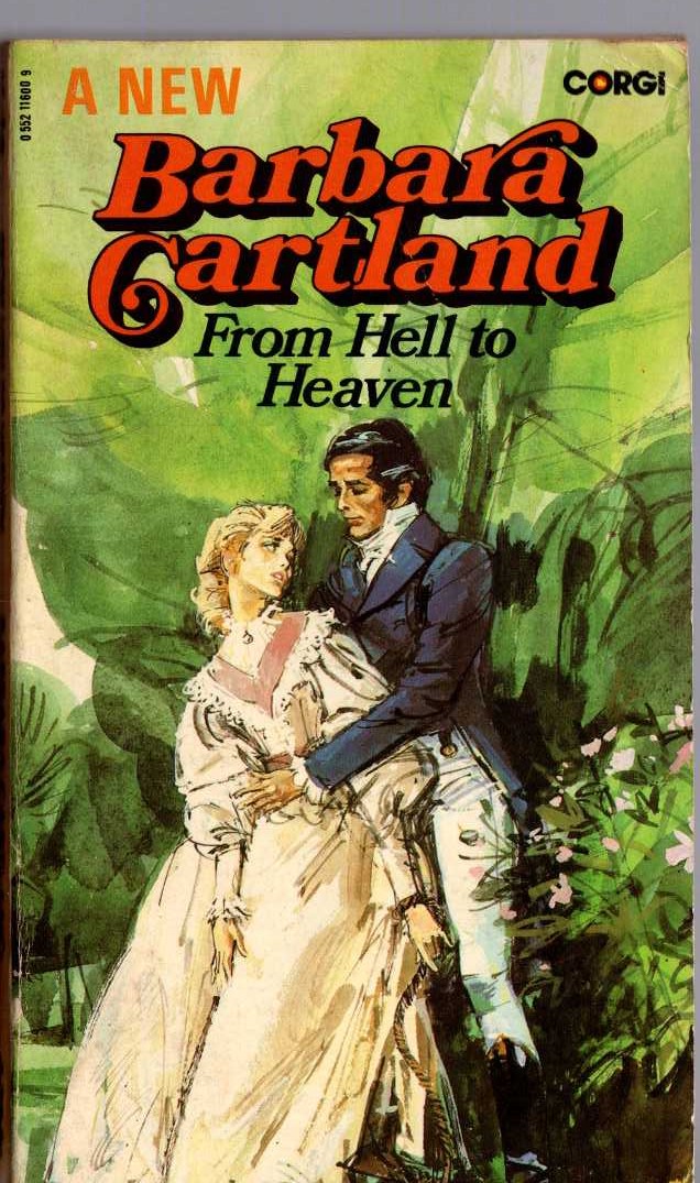 Barbara Cartland  FROM HELL TO HEAVEN front book cover image