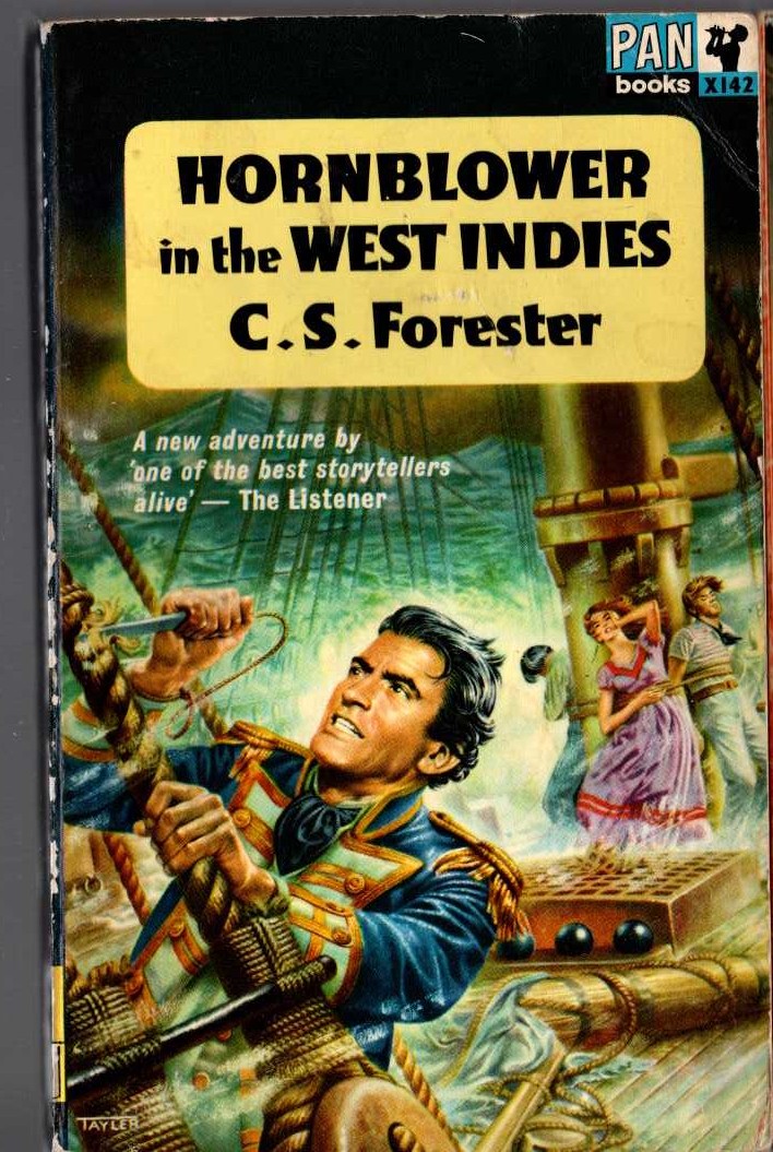 C.S. Forester  HORNBLOWER IN THE WEST INDIES front book cover image
