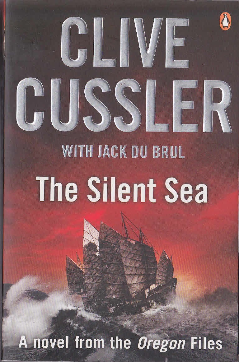 Clive Cussler  THE SILENT SEA front book cover image
