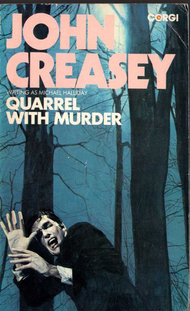 Michael Halliday  QUARREL WITH MURDER front book cover image