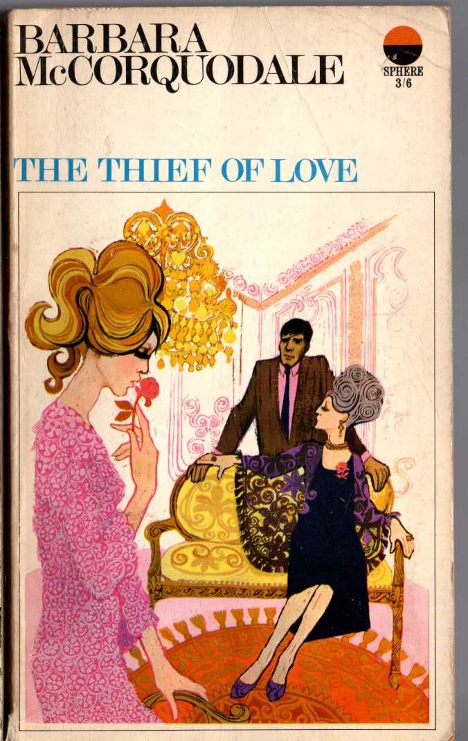 Barbara Cartland  THE THIEF OF LOVE front book cover image