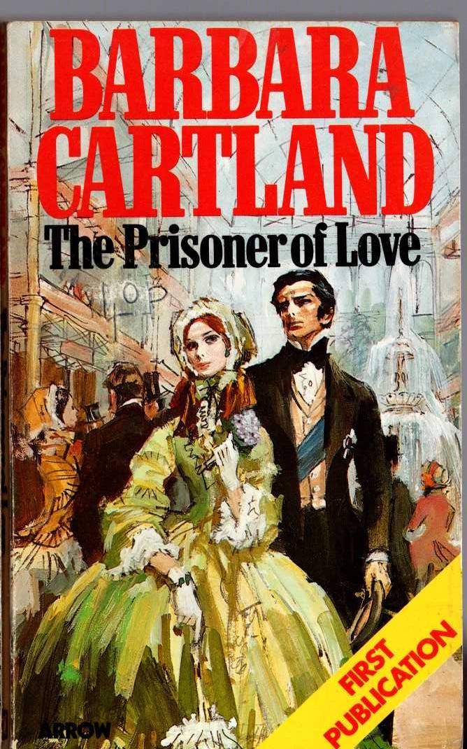 Barbara Cartland  THE PRISONER OF LOVE front book cover image