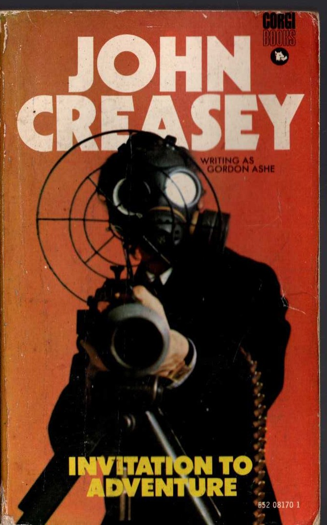 Gordon Ashe  INVITATION TO ADVENTURE front book cover image