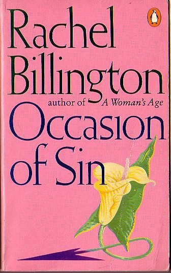 Rachel Billington  OCCASION OF SIN front book cover image