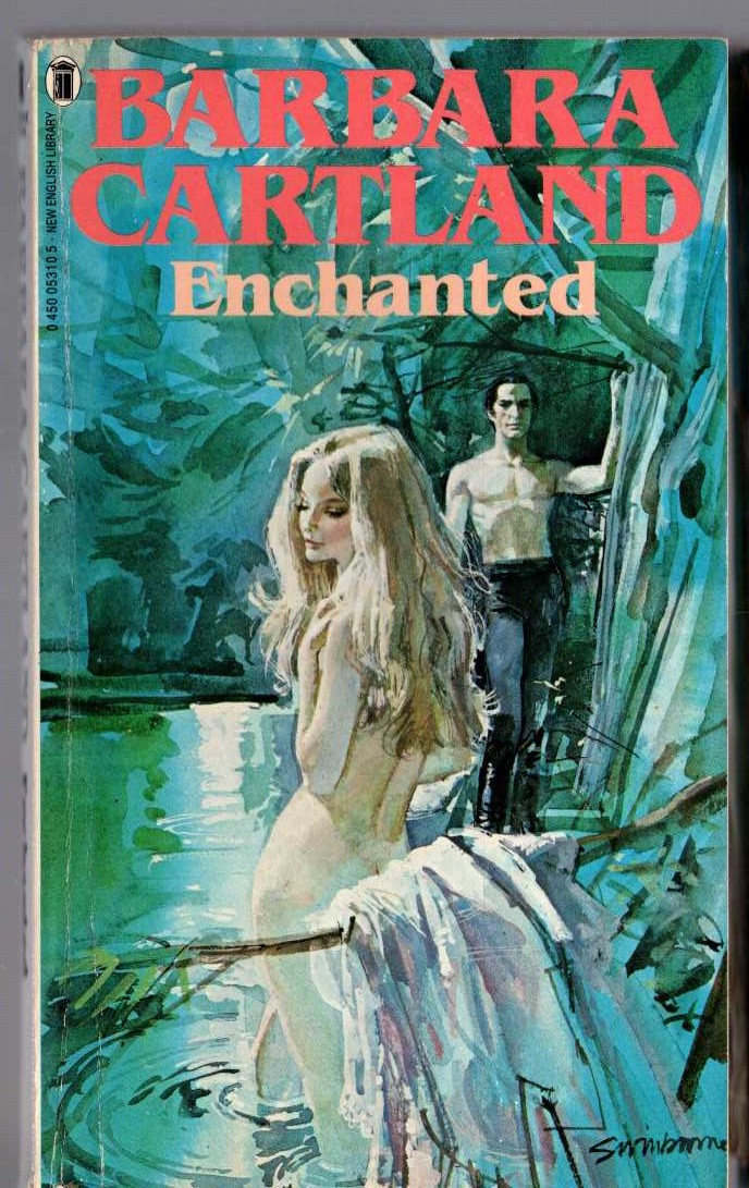 Barbara Cartland  ENCHANTED front book cover image