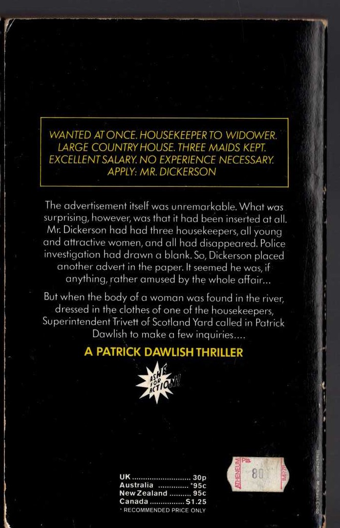 Gordon Ashe  ROGUES RAMPANT magnified rear book cover image