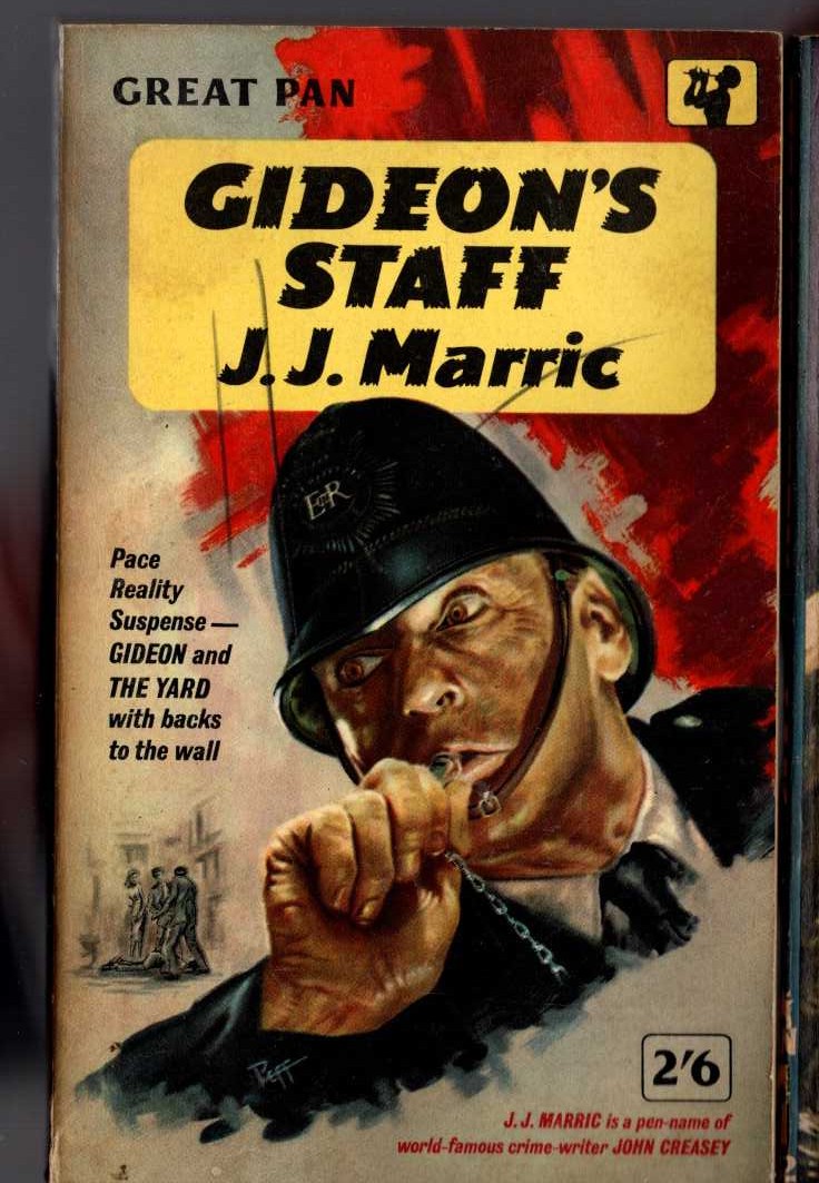 J.J. Marric  GIDEON'S STAFF front book cover image