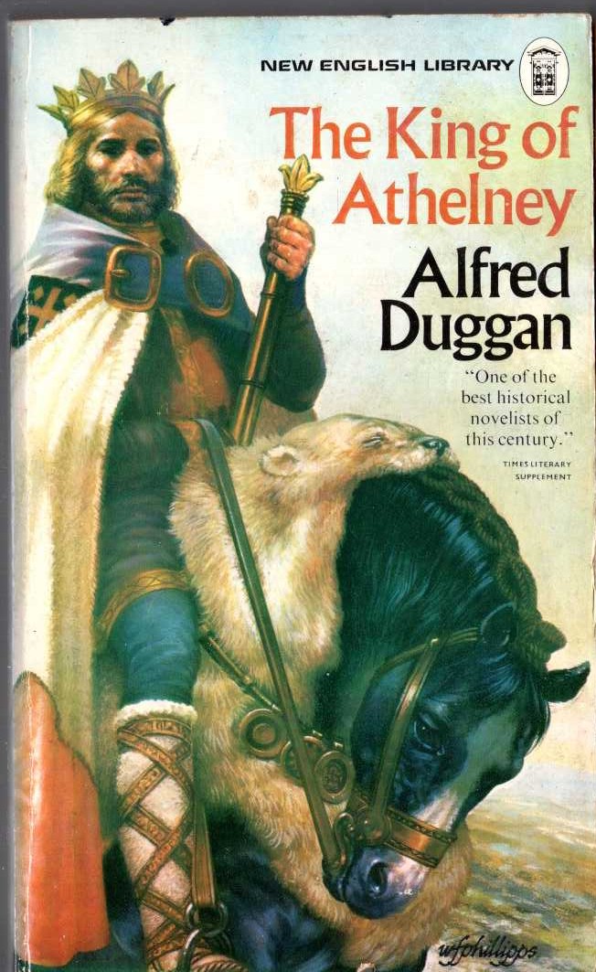 Alfred Duggan  THE KING OF ATHELNEY front book cover image