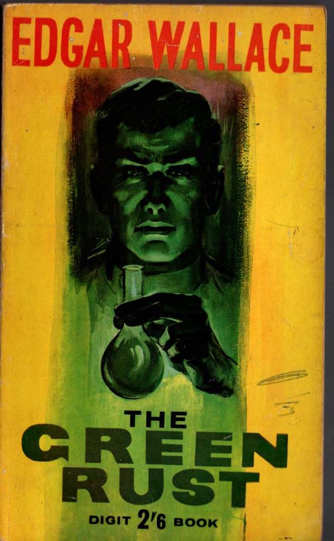 Edgar Wallace  THE GREEN RUST front book cover image