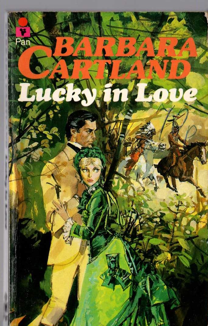 Barbara Cartland  LUCKY IN LOVE front book cover image