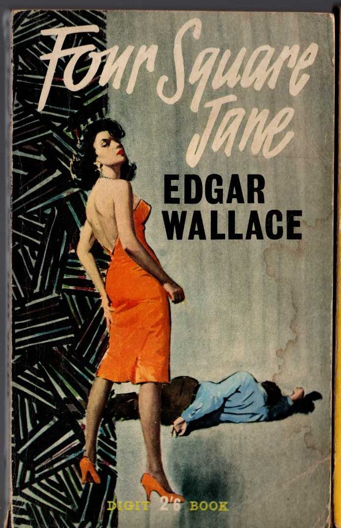 Edgar Wallace  FOUR SQUARE JANE front book cover image