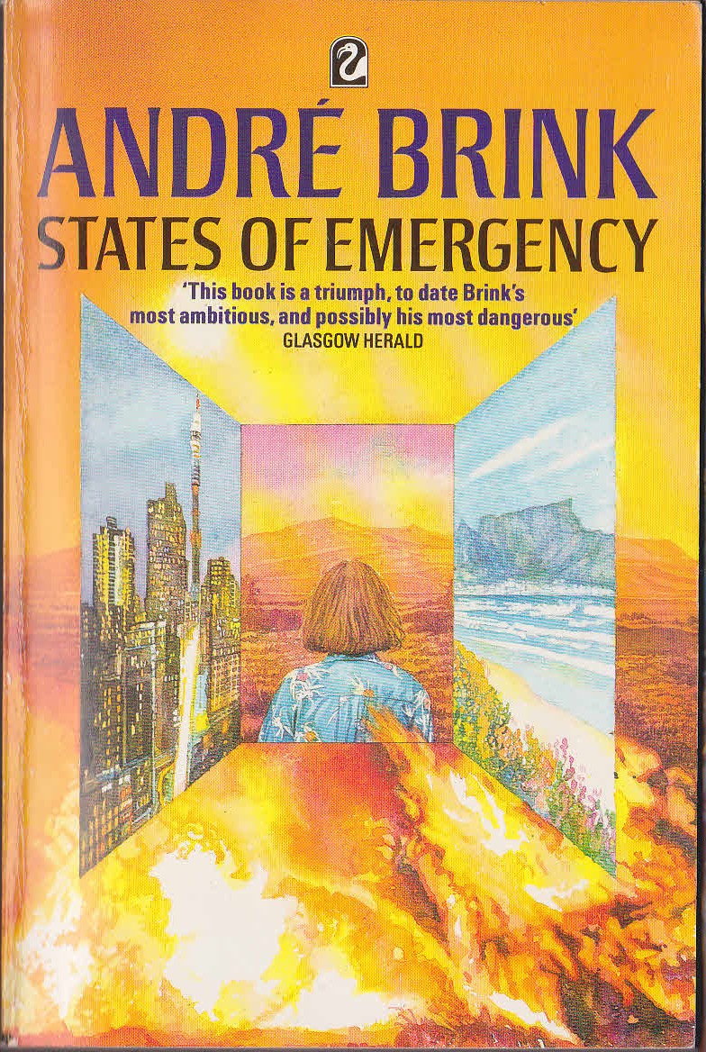 Andre Brink  STATES OF EMERGENCY front book cover image