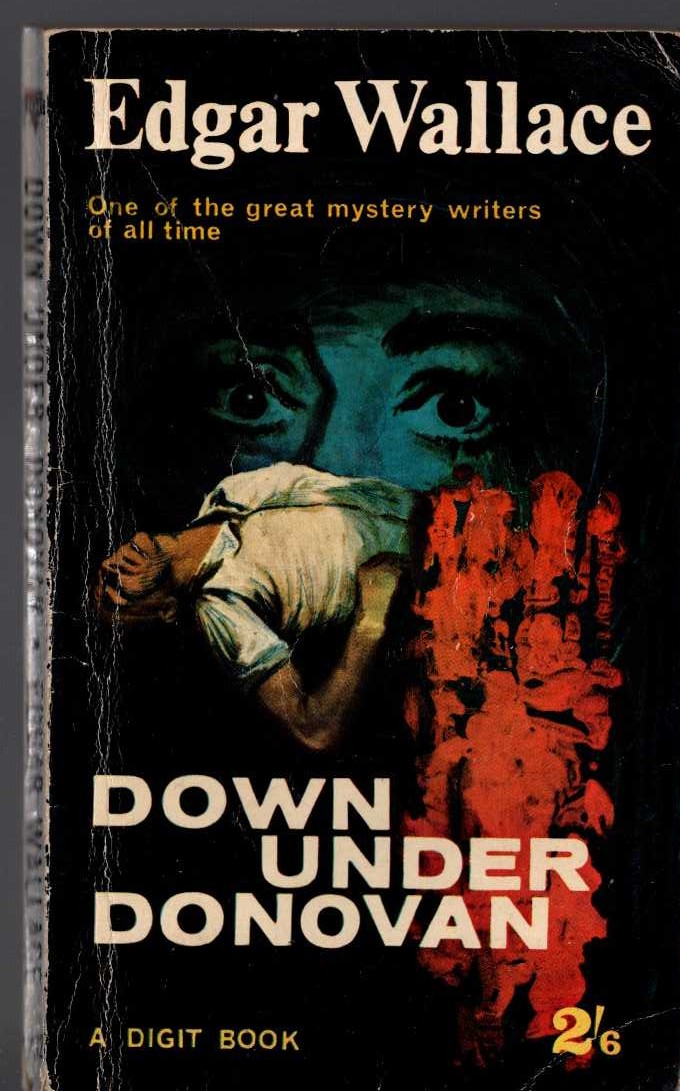 Edgar Wallace  DOWN UNDER DONOVAN front book cover image