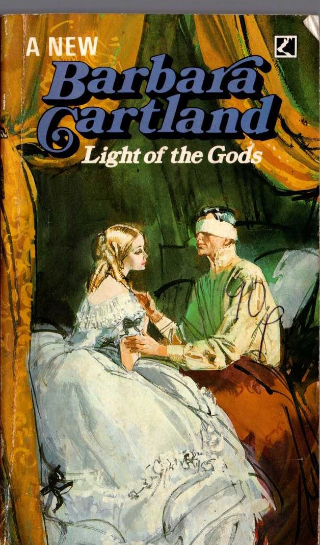 Barbara Cartland  LIGHT OF THE GODS front book cover image