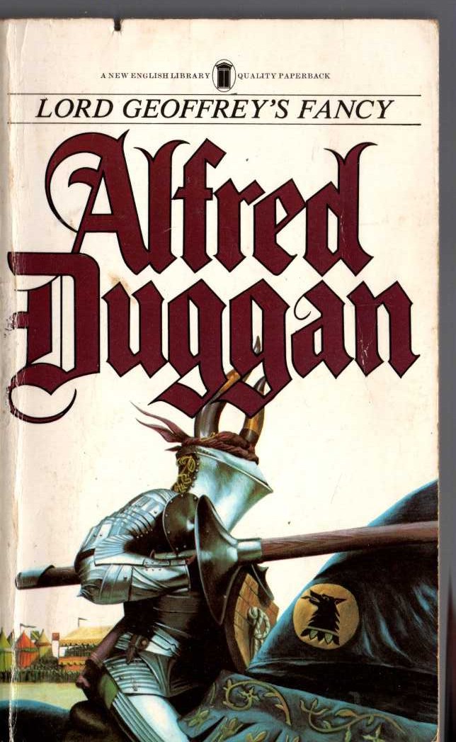 Alfred Duggan  LORD GEOFFREY'S FANCY front book cover image