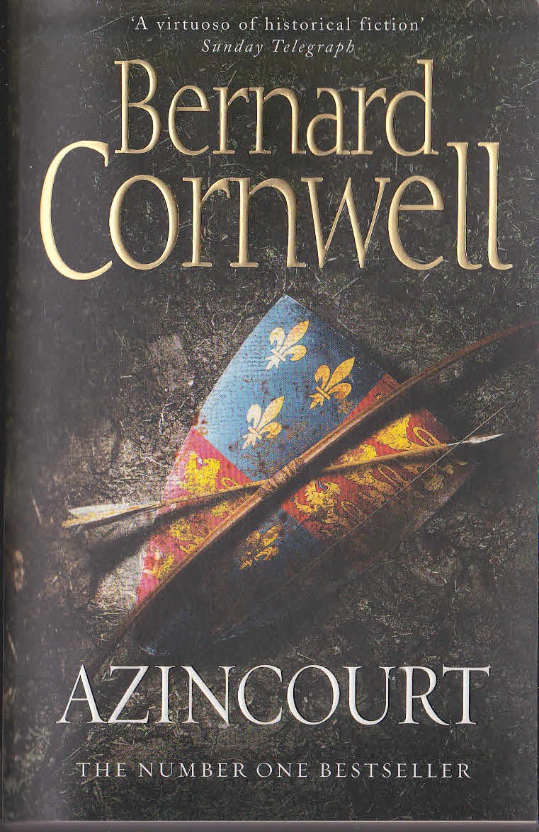 Bernard Cornwell  AZINCOURT front book cover image