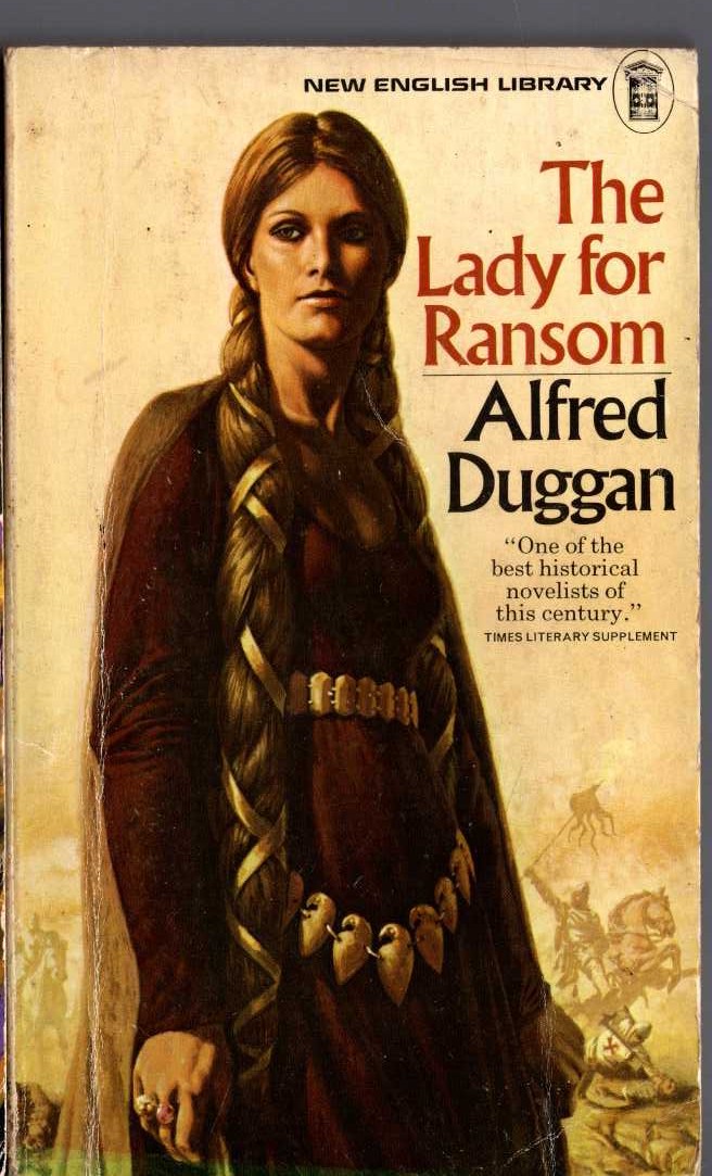 Alfred Duggan  THE LADY FOR RANSOM front book cover image