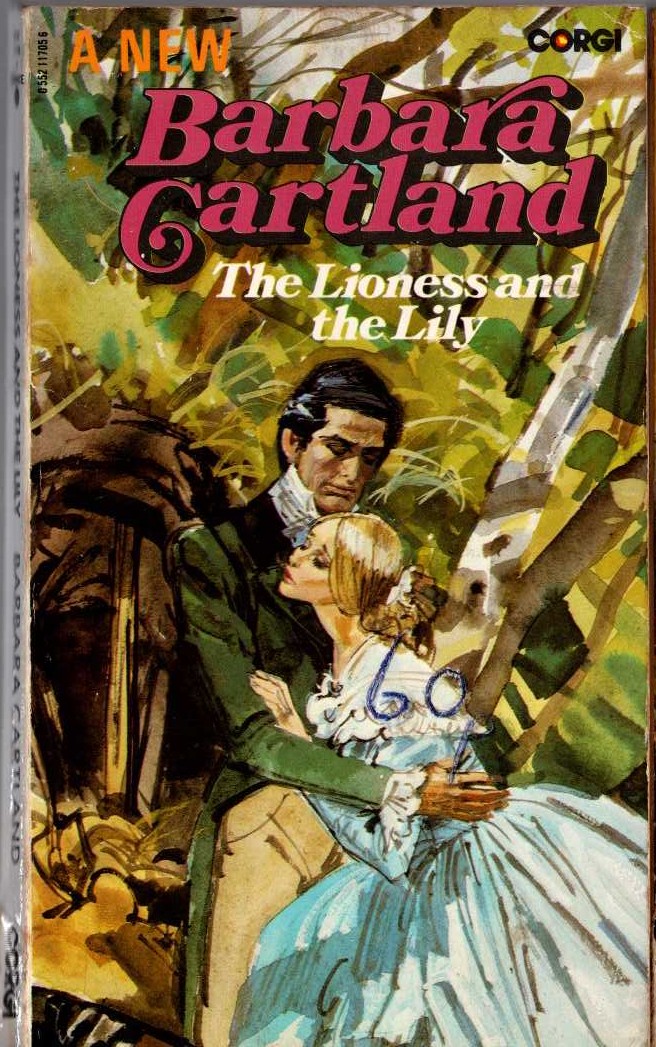 Barbara Cartland  THE LIONESS AND THE LILY front book cover image