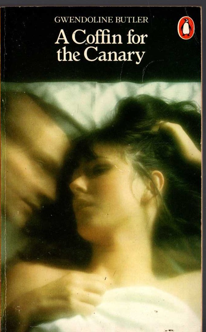 Gwendoline Butler  A COFFIN FOR THE CANARY front book cover image