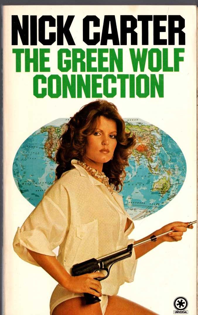 Nick Carter  THE GREEN WOLF CONNECTION front book cover image