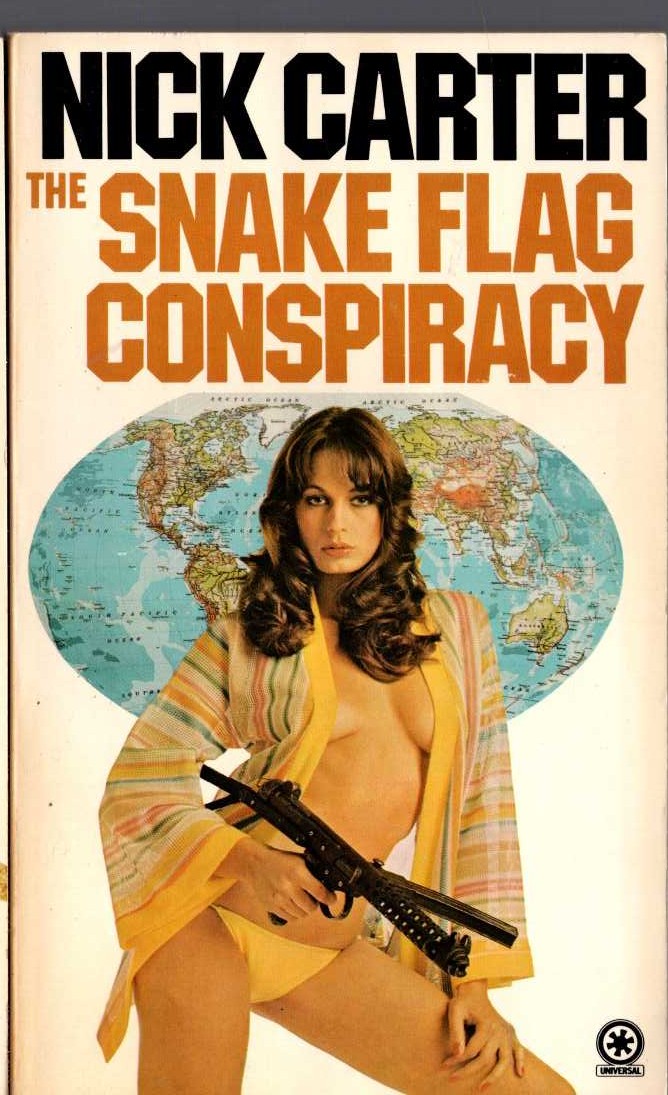 Nick Carter  THE SNAKE FLAG CONSPIRACY front book cover image