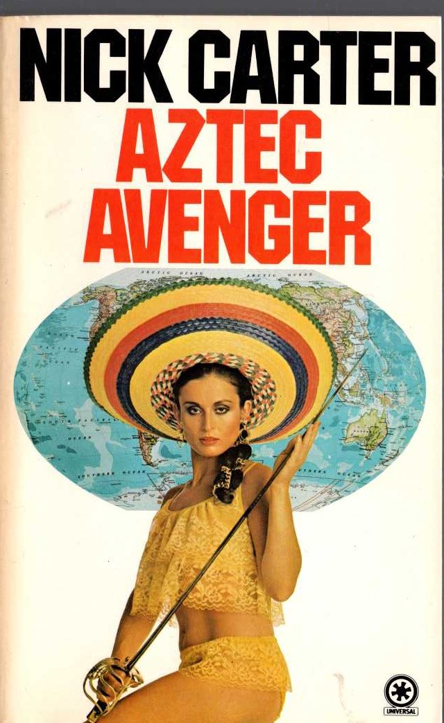 Nick Carter  AZTEC AVENGER front book cover image