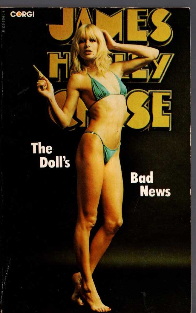 James Hadley Chase  THE DOLL'S BAD NEWS front book cover image