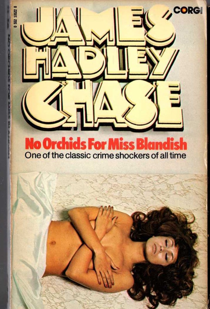 James Hadley Chase  NO ORCHIDS FOR MISS BLANDISH front book cover image