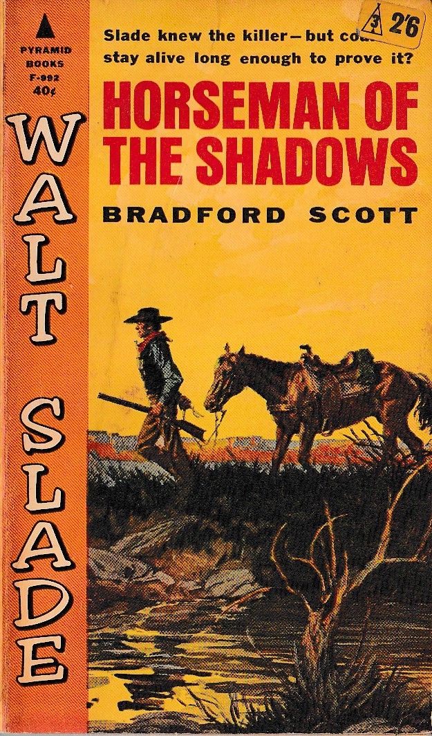 Bradford Scott  HORSEMAN OF THE SHADOWS front book cover image