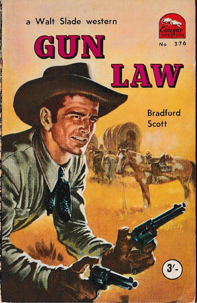 Bradford Scott  GUN LAW front book cover image