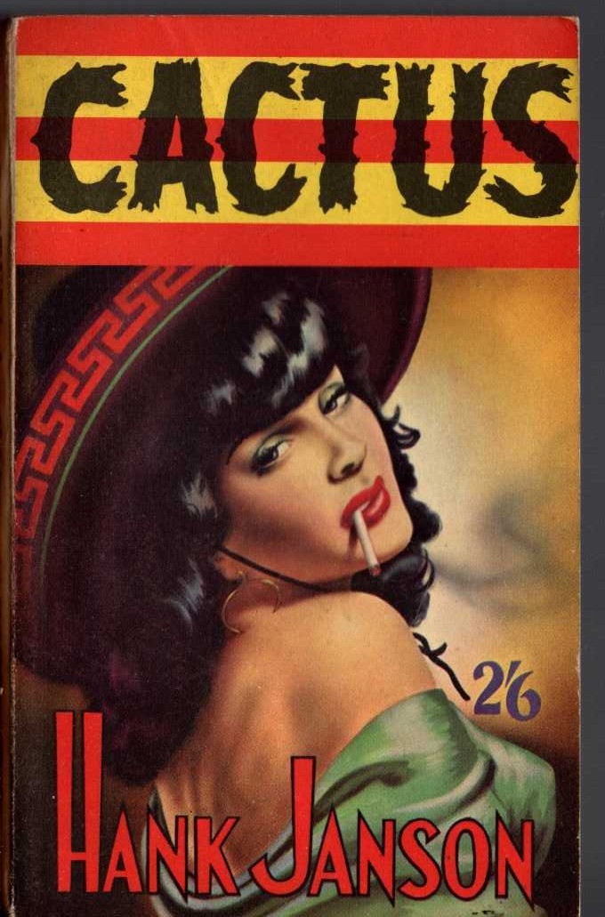 Hank Janson  CACTUS front book cover image