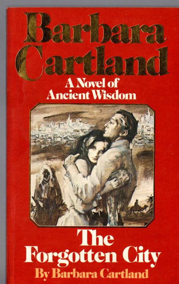 Barbara Cartland  THE FORGOTTEN CITY front book cover image