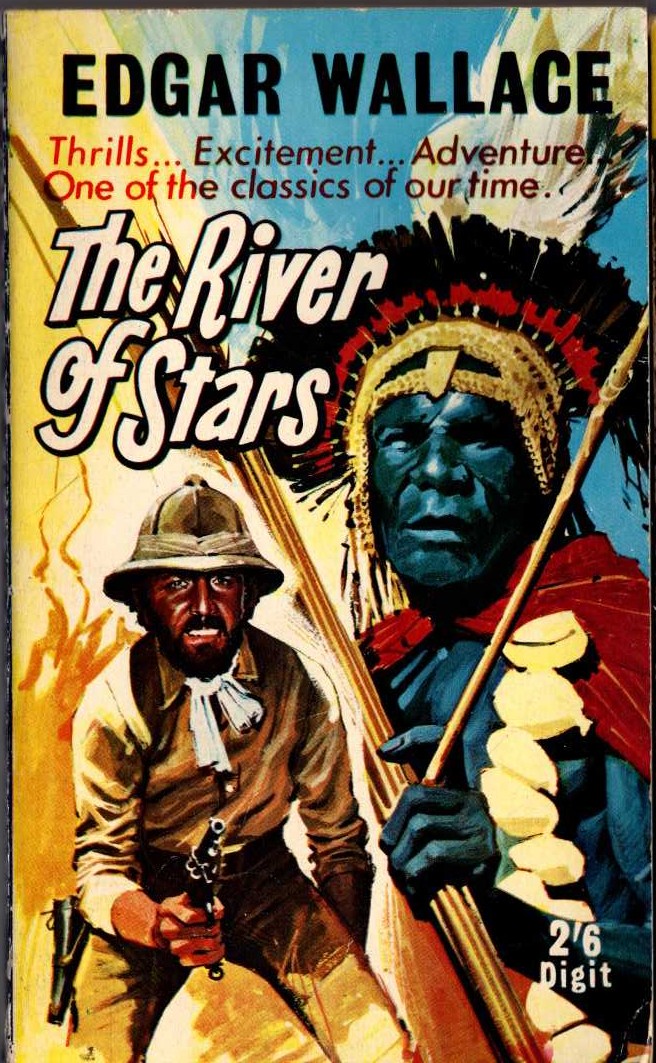 Edgar Wallace  THE RIVER OF STARS front book cover image