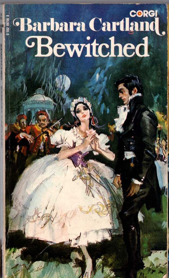 Barbara Cartland  BEWITCHED front book cover image