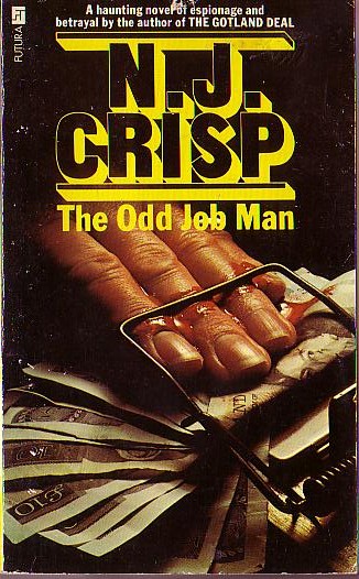 N.J. Crisp  THE ODD JOB MAN front book cover image