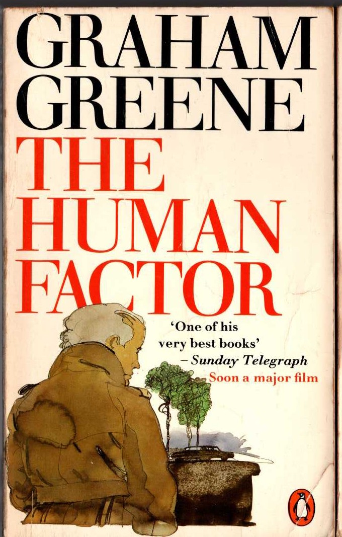 Graham Greene  THE HUMAN FACTOR front book cover image