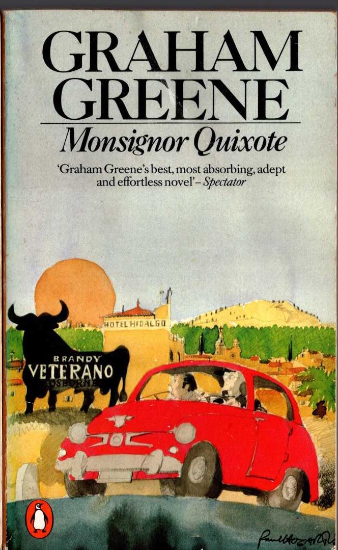 Graham Greene  MONSIGNOR QUIXOTE front book cover image