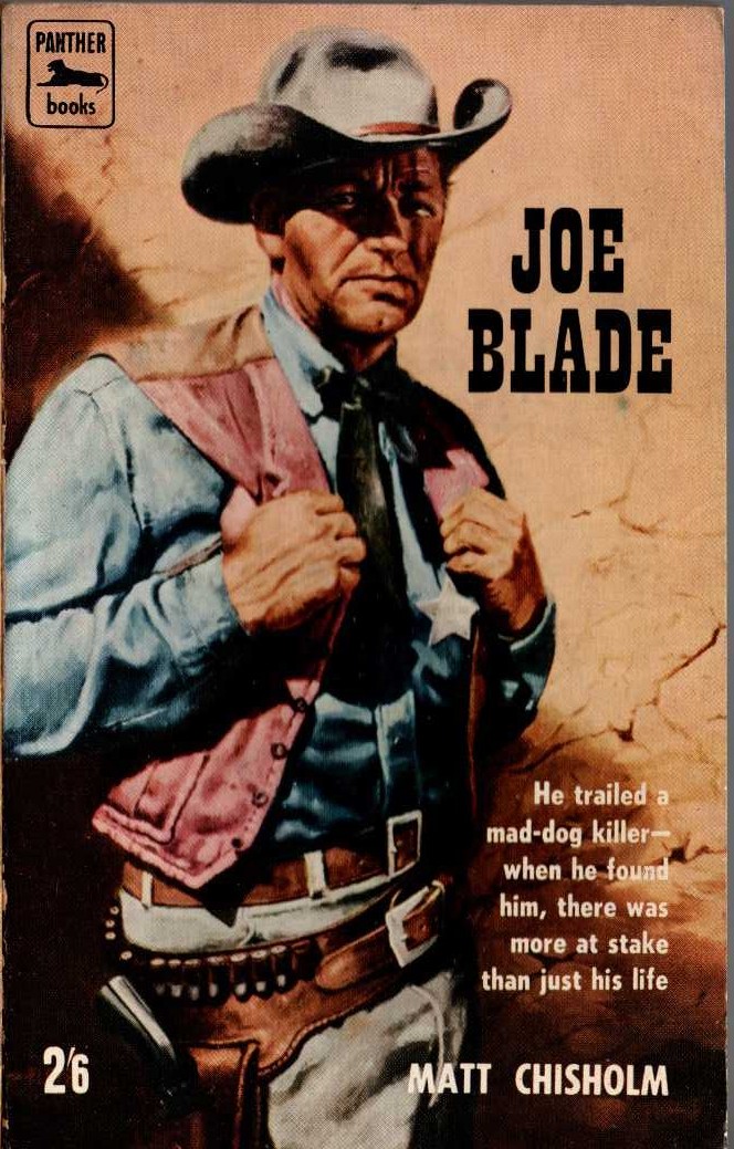 Matt Chisholm  JOE BLADE front book cover image