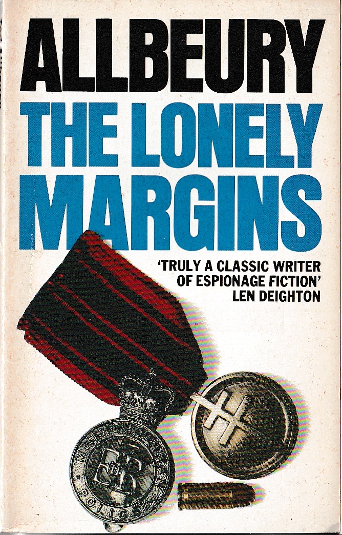 Ted Allbeury  THE LONELY MARGINS front book cover image