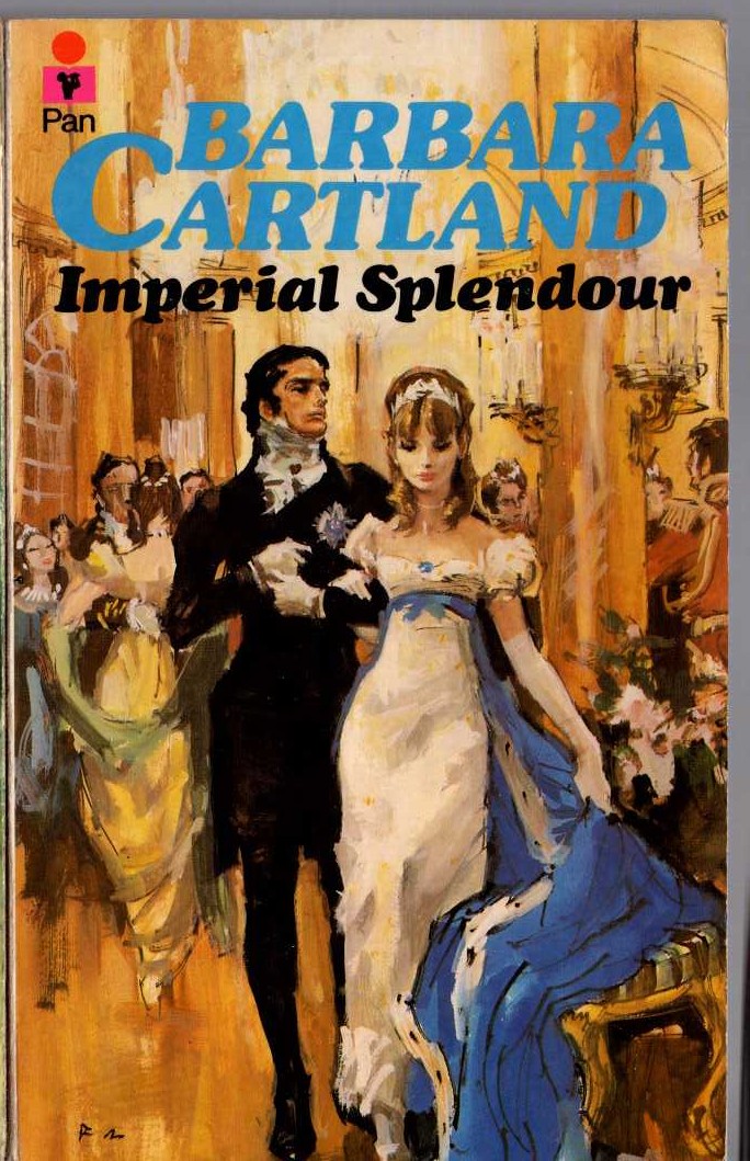 Barbara Cartland  IMPERIAL SPLENDOUR front book cover image