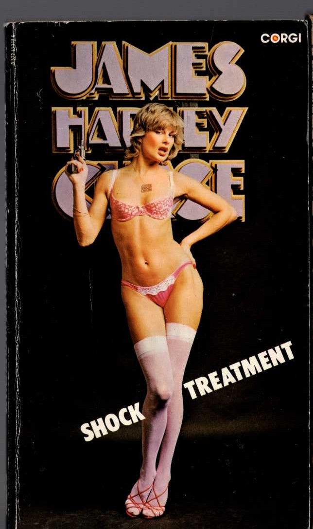 James Hadley Chase  SHOCK TREATMENT front book cover image